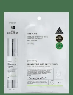 VT Cosmetics Mild Reedle Shot 50 2-Step Mask - Ansiktsvård|Kvinnor Skönhet|Skönhet