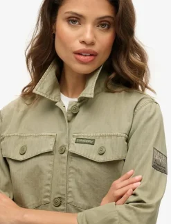 Kvinnor Superdry Overshirts|MILITARY OVERSHIRT - Utilityjackor