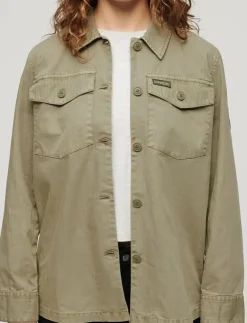 Kvinnor Superdry Overshirts|MILITARY OVERSHIRT - Utilityjackor