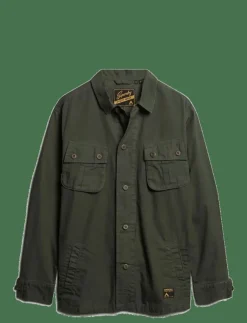 Superdry MILITARY OVERSHIRT JACKET - Tunna jackor| Overshirts|Jackor & Rockar