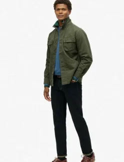 Superdry MILITARY OVERSHIRT JACKET - Tunna jackor| Overshirts|Jackor & Rockar