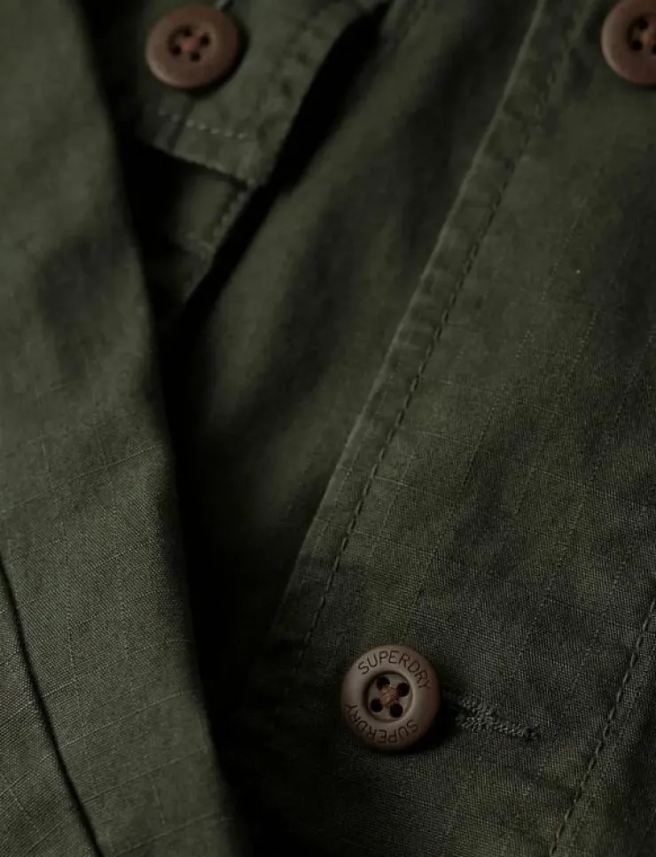 Superdry MILITARY OVERSHIRT JACKET - Tunna jackor| Overshirts|Jackor & Rockar