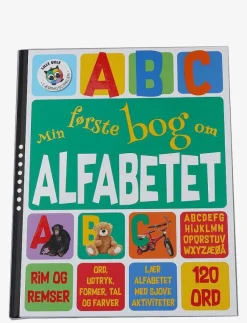 Barn GLOBE Barnböcker|Min første bog om alfabetet - Pedagogisk barnbok
