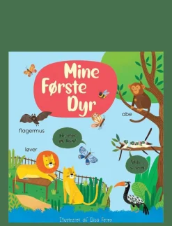 Barn GLOBE Barnböcker|Mine første dyr - Pedagogisk barnbok