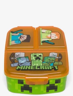Barn Euromic Matdags|Matdags|MINECRAFT, Multi compartment sandwich box - Lunchlådor