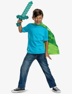 Disguise Minecraft Sword & Cape Set - Maskeradkläder|Barn Leksaker|Leksaker