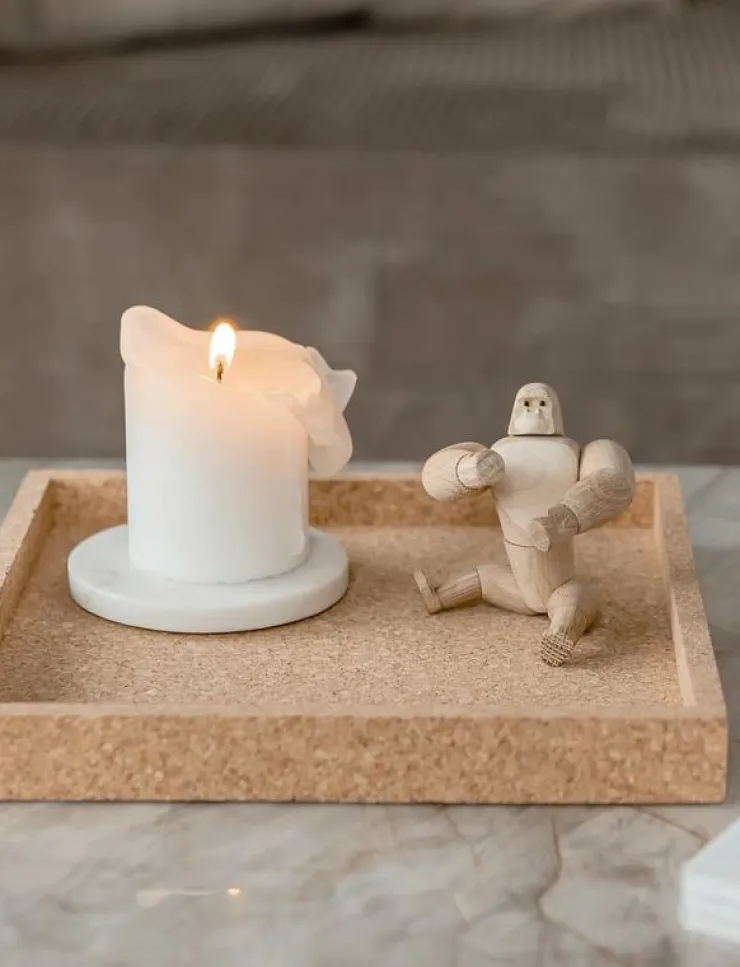 Novoform Mini gorilla - Träfigurer| Dekorationsdetaljer