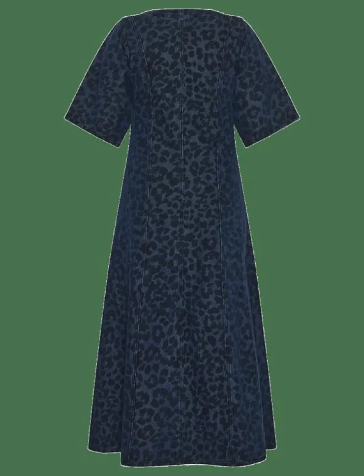 Moves Miriam dress 4416 - Midiklänningar|Kvinnor Denimkläder