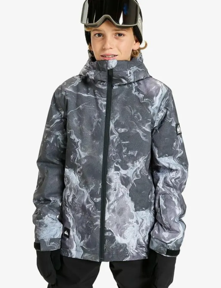 Barn Quiksilver Vinterkläder|MISSION PRINTED YOUTH JK - Vinterjacka