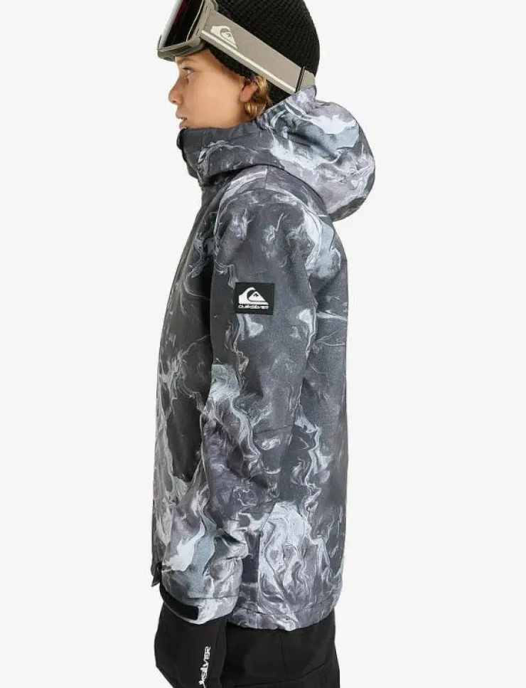 Barn Quiksilver Vinterkläder|MISSION PRINTED YOUTH JK - Vinterjacka