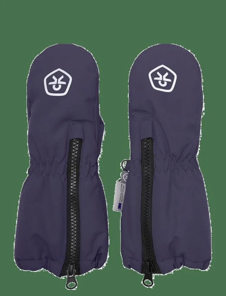 Barn Color Kids Vinteraccessoarer|Vantar|Mittens Long W. Zipper - Vantar