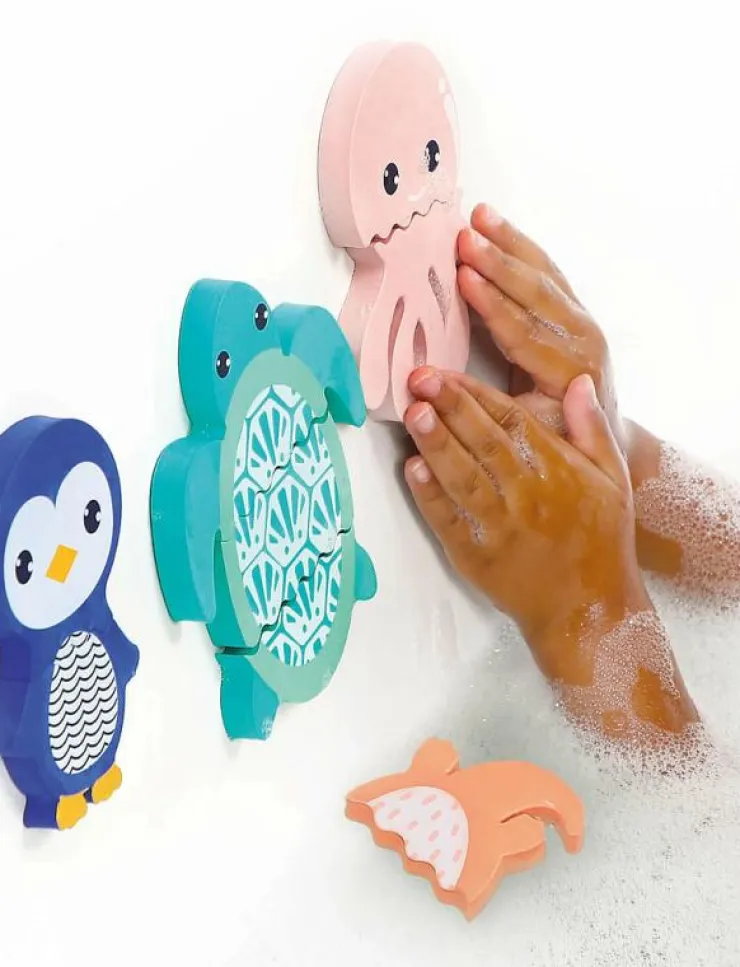 Ludi Mix & Match - Foam Animals for the Bath - Badleksaker|Barn Bad- & Vattenleksaker