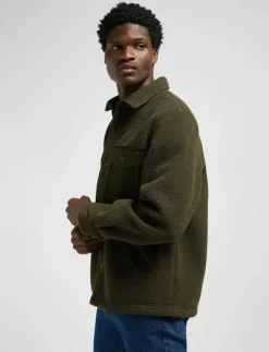 Lee Jeans MIXED SHERPA OVERSHIRT - Jackor & rockar| Overshirts