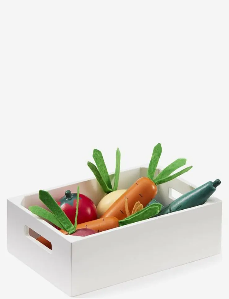 Kid's Concept Mixed vegetable box BISTRO - Leksaksmat & Leksakstårtor|Barn Leksakskök & Tillbehör