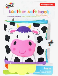 Galt MJUKBOK MED TUGGDEL FARM - Interaktiva leksaker|Barn Babyleksaker|Babyleksaker
