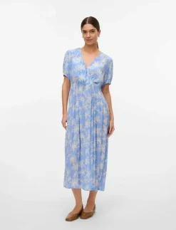 Kvinnor Mamalicious Mammakläder|MLALIKA TESS S/S WO MIDI DRESS - T-shirtklänningar