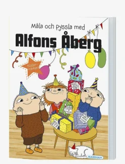 Kärnan MÅLARBOK ALFONS ÅBERG - Målar- & pysselböcker|Barn Rita & Pyssla