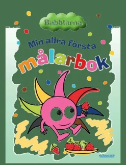 Kärnan MÅLARBOK BABBLARNA MIN ALLRA FÖRSTA MÅLARBOK - Målar- & pysselböcker|Barn Rita & Pyssla