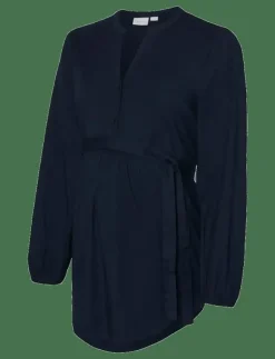 Mamalicious MLELVA LIA L/S WO TOP 2F - Långärmade blusar|Kvinnor Mammakläder