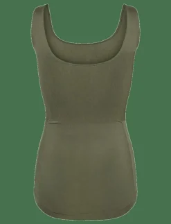 Kvinnor Mamalicious Mammakläder|MLHEAL TANK TOP A. - Linnen