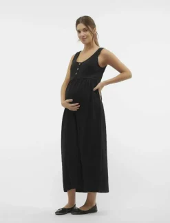Mamalicious MLIVY LIA SL JRS ANKLE DRESS 2F NOOS - Midiklänningar|Kvinnor Mammakläder
