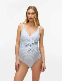 Mamalicious MLKATHY TESS PADDED SWIMSUIT 2F - Baddräkter|Kvinnor Mammakläder