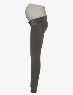 Mamalicious MLLOLA SLIM GREY JEANS - Slim jeans|Kvinnor Mammakläder