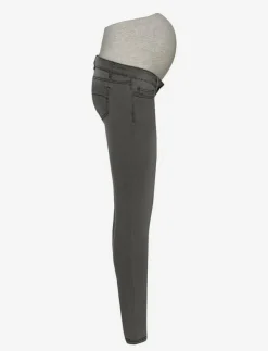 Mamalicious MLLOLA SLIM GREY JEANS - Slim jeans|Kvinnor Mammakläder