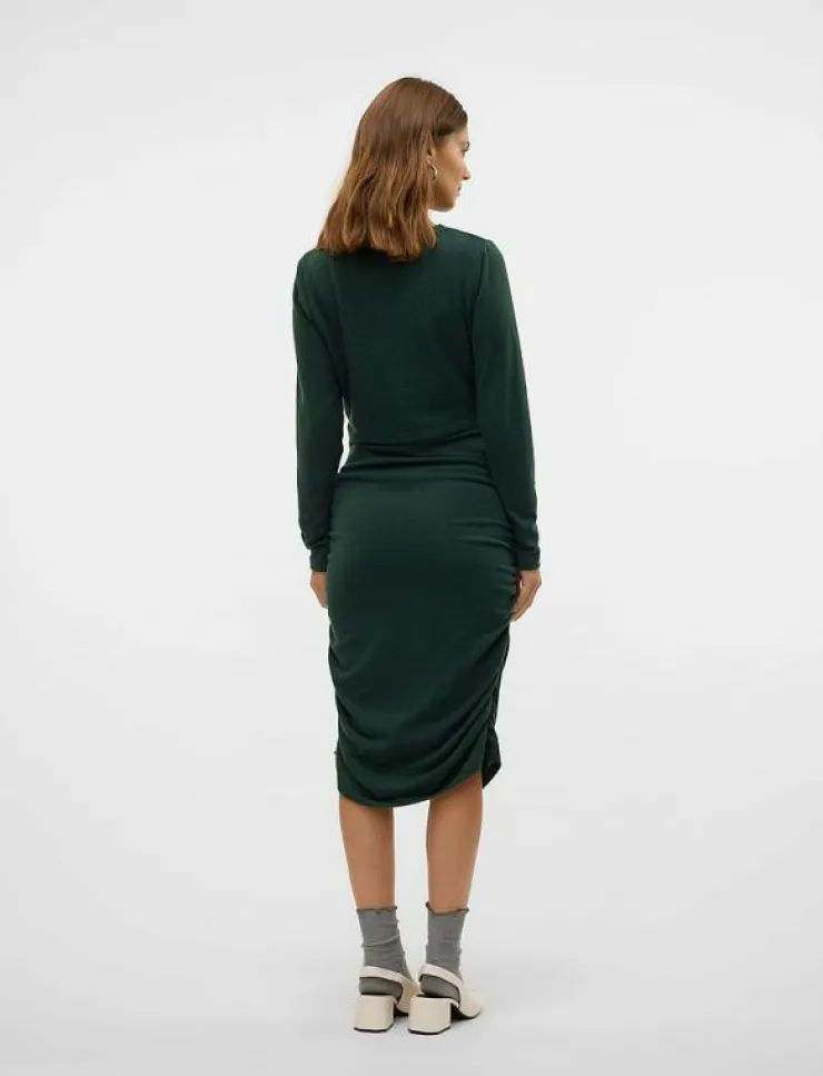 Kvinnor Mamalicious Mammakläder|MLMAJA JUNE LS JRS MIDI DRESS - Midiklänningar