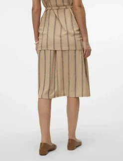 Kvinnor Mamalicious Mammakläder|MLMILA JRS UK HW SKIRT A. - Midi kjolar