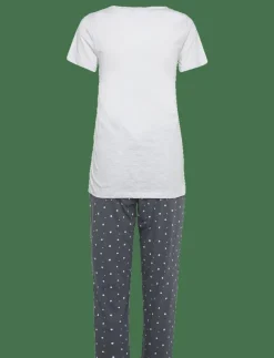 Kvinnor Mamalicious Mammakläder|Mammakläder|MLMIRA STAR SS JRS PYJAMAS 2F A. E. NOOS - Pyjamas