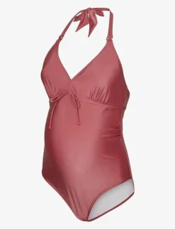 Kvinnor Mamalicious Mammakläder|MLMOLLY HALTER PADDED SWIMSUIT 2F - Baddräkter