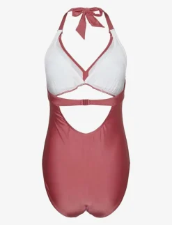 Kvinnor Mamalicious Mammakläder|MLMOLLY HALTER PADDED SWIMSUIT 2F - Baddräkter