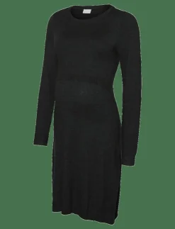 Kvinnor Mamalicious Mammakläder|MLMONICA JUNE L/S ABK DRESS 2F - Korta klänningar