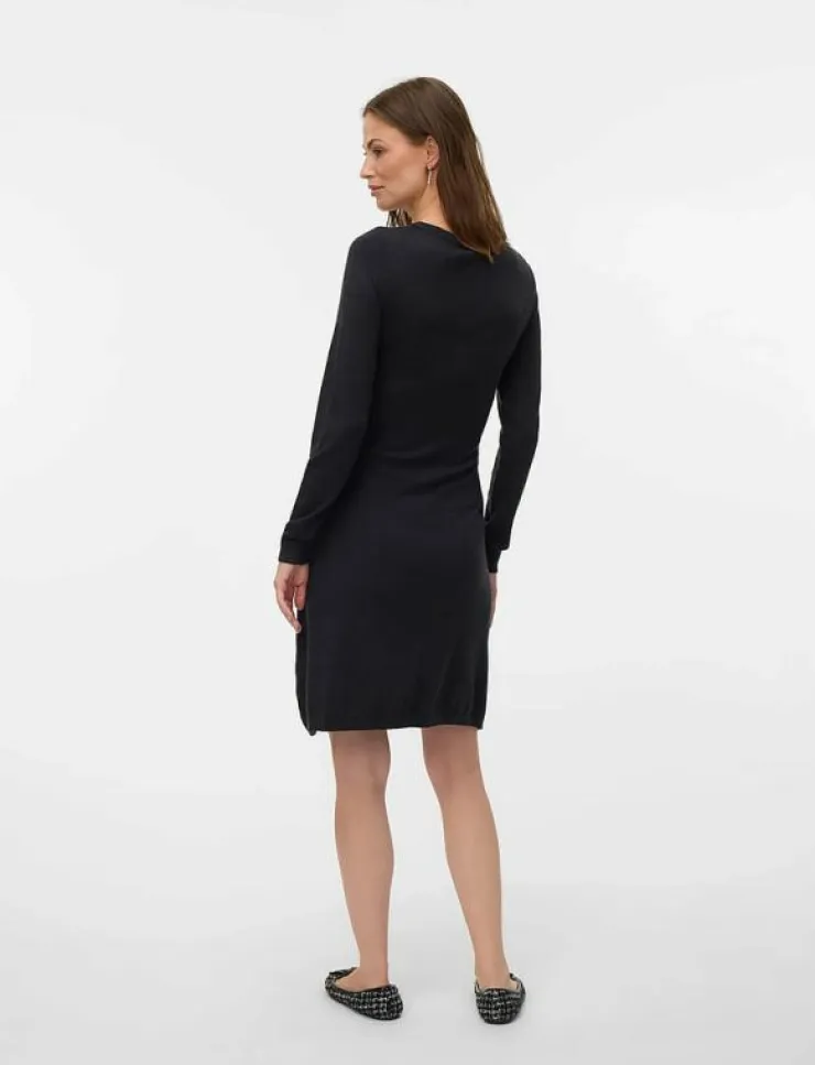 Kvinnor Mamalicious Mammakläder|MLMONICA JUNE L/S ABK DRESS 2F - Korta klänningar