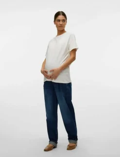 Mamalicious MLNEWEVA SS JRS TOP - T-shirts|Kvinnor Mammakläder
