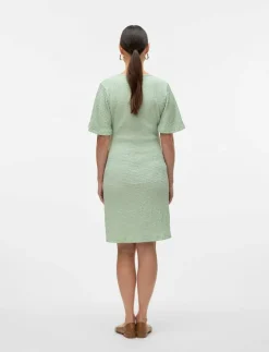 Kvinnor Mamalicious Mammakläder|MLNOVA TESS 24 JRS ABK DRESS 2F - Midiklänningar