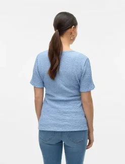 Mamalicious MLNOVA TESS SS JRS TOP 2F - Kortärmade blusar|Kvinnor Mammakläder