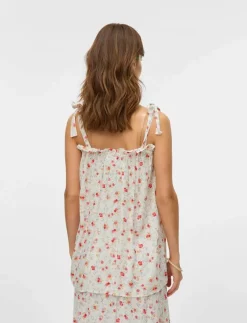 Kvinnor Mamalicious Mammakläder|MLORA LIA STRAP WO TOP 2F - Linnen