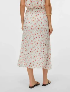 Kvinnor Mamalicious Mammakläder|MLORA WO MIDI SKIRT HW - Midi kjolar