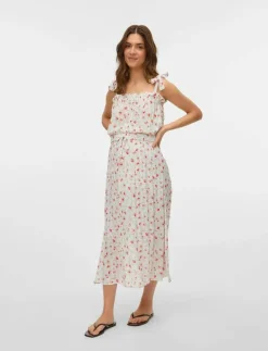 Kvinnor Mamalicious Mammakläder|MLORA WO MIDI SKIRT HW - Midi kjolar