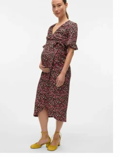 Mamalicious MLPATRIZIA TESS 24 JRS MIDI DRESS 2F - Midiklänningar|Kvinnor Mammakläder
