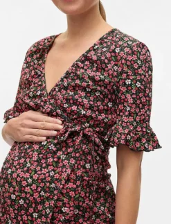 Mamalicious MLPATRIZIA TESS 24 JRS MIDI DRESS 2F - Midiklänningar|Kvinnor Mammakläder
