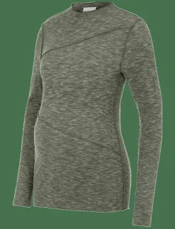 Mamalicious MLREEVE L/S JRS TOP - Långärmade toppar|Kvinnor Mammakläder