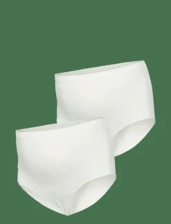 Kvinnor Mamalicious Underkläder|Mammakläder|MLROSE HW PANTIES 2-P - Trosor