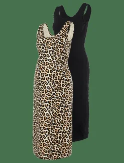 Mamalicious MLSANNIE SL MIDI DRESS 2-P - Klänningar|Kvinnor Mammakläder