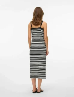 Kvinnor Mamalicious Mammakläder|MLSARAFINA STRAP JRS MIDI DRESS - Klänningar