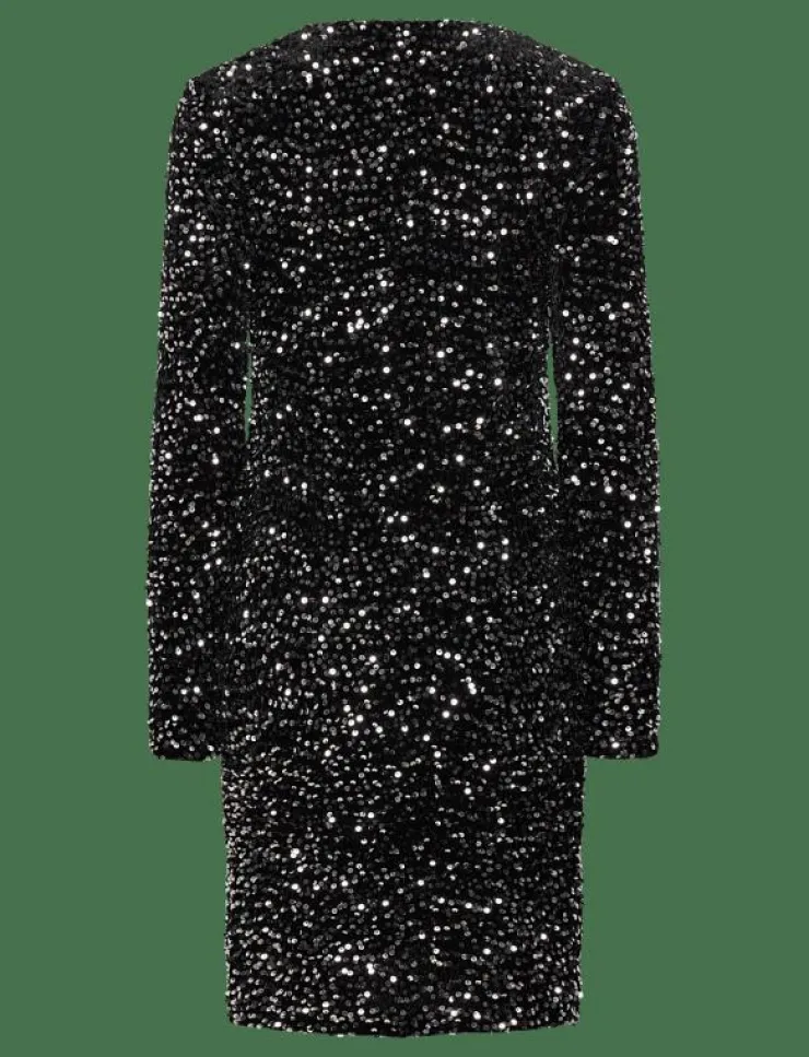 Kvinnor Mamalicious Mammakläder|MLSASSY LS JRS ABK DRESS - Festklänningar