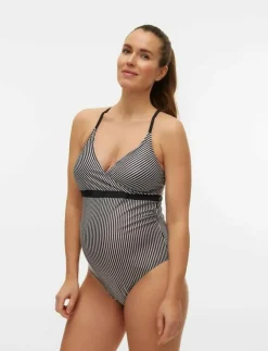 Kvinnor Mamalicious Mammakläder|MLSERENA HC SWIMSUIT - Baddräkter