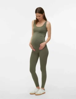 Mamalicious MLTIA JEANNE LEGGING O. A. - Träningstights|Kvinnor Basplagg|Nederdelar